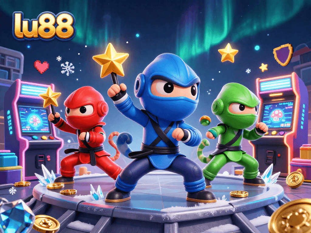Experience winning strategies at lu88 casino with vibrant characters and dynamic game elements.