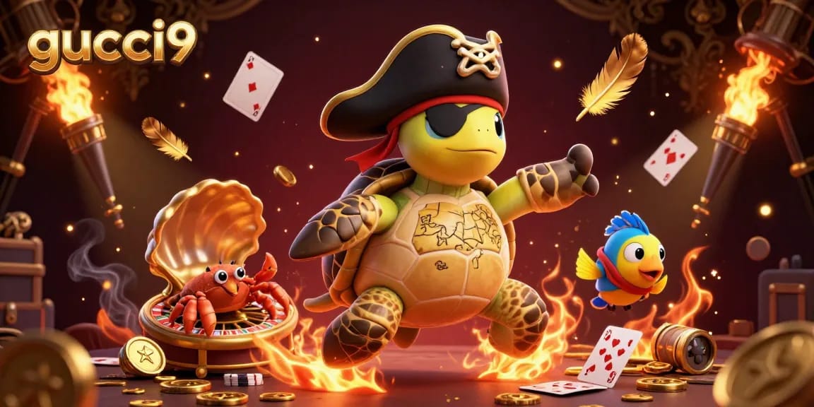 Spin the winning roulette wheel and discover gucci9's dazzling animation, featuring vibrant casino elements.