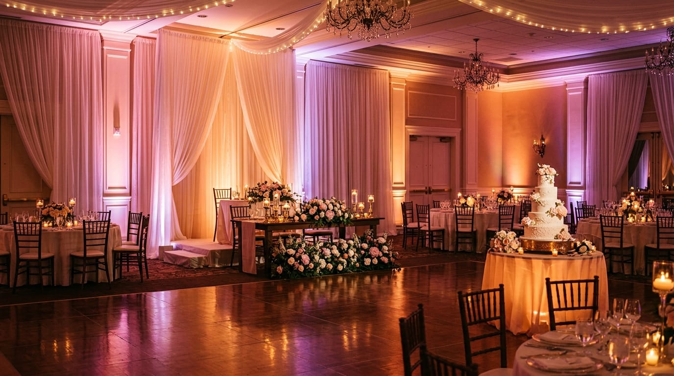 Uplighting Wedding Techniques to Enhance Your Venue
