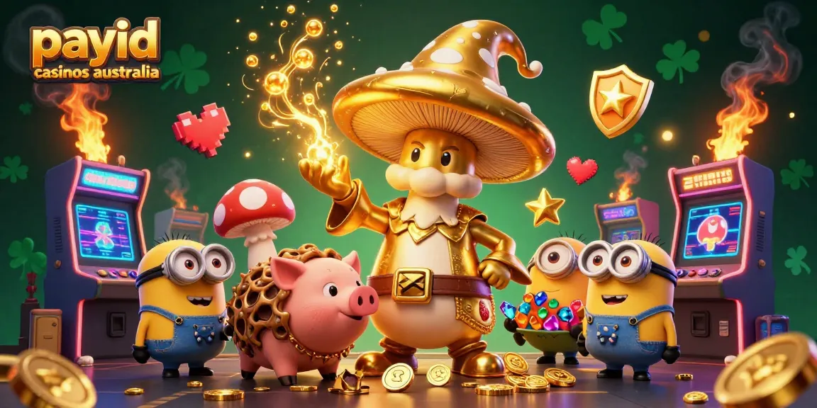 Experience the magic of payid casinos australia with vibrant gaming action and dynamic characters.