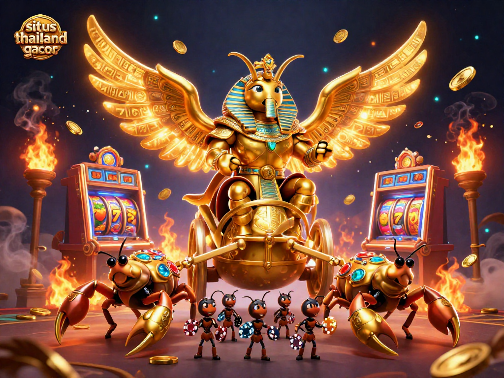 Experience fun and thrilling gameplay at situs thailand gacor with golden symbols and vibrant slot reels.