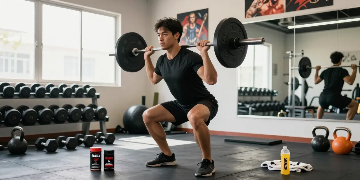 Selliza Steroids-strength training in a bright gym