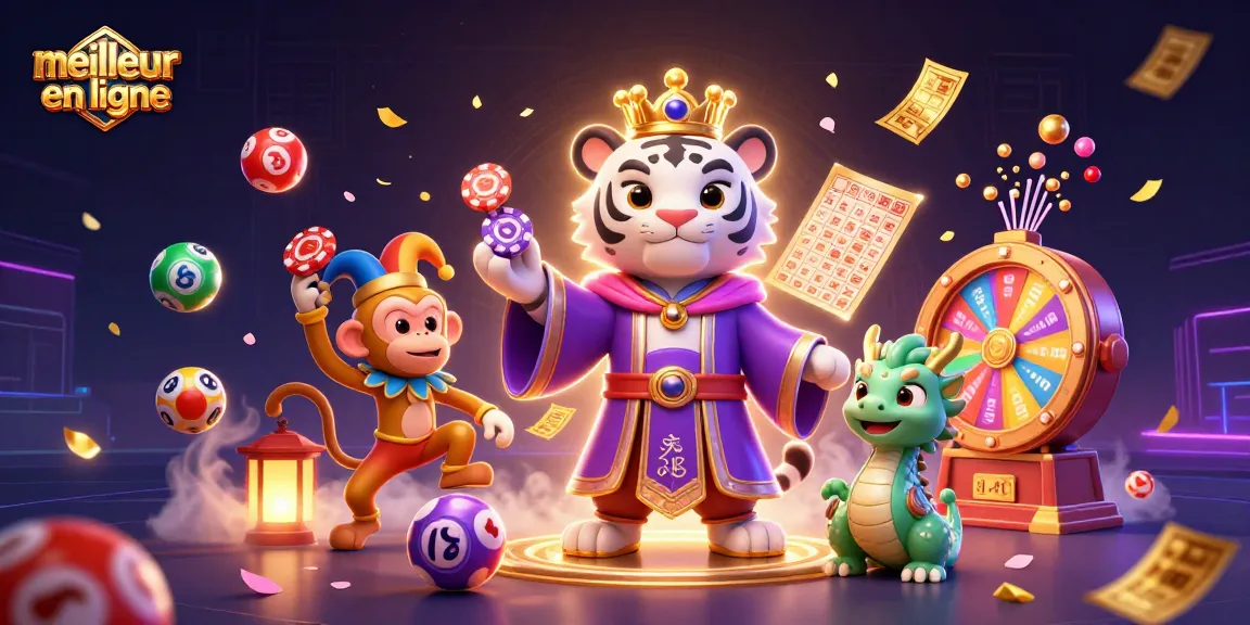 Vivez l'expérience du meilleur casino en ligne avec un tigre, un singe et un dragon dans une ambiance ludique.