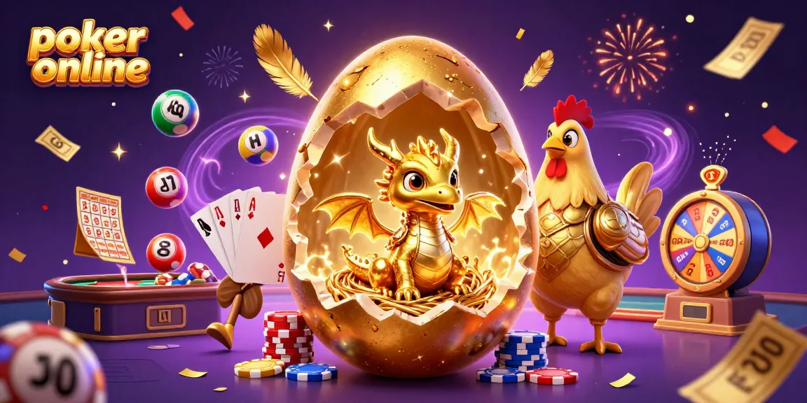 Jouez au poker en ligne avec cette illustration dynamique, mettant en avant des éléments de jeu captivants.
