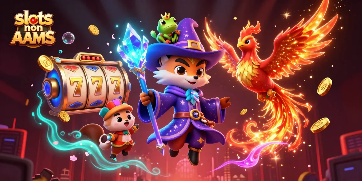 Gioca alle slot non AAMS e scopri la magia dei jackpot con simboli scintillanti.