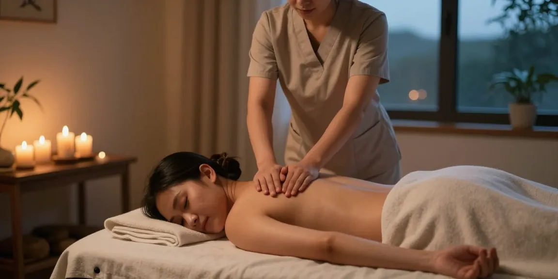 Experience professional 성남출장안마 at home with soothing massage therapy surrounded by calming elements.