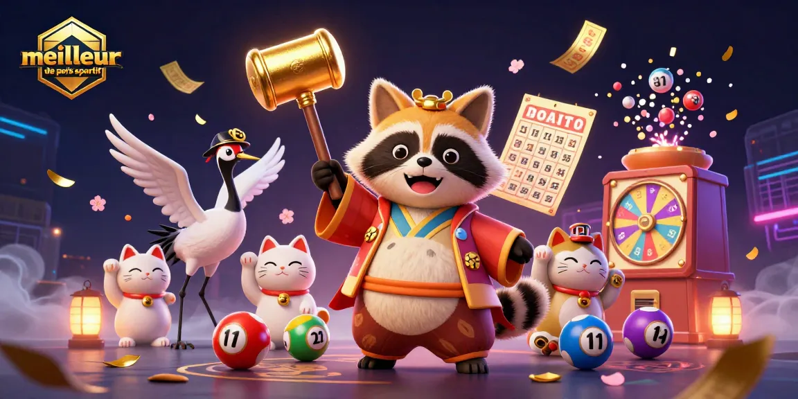 Découvre le meilleur site de paris sportif avec un tanuki chanceux et des maneki-neko jurant des joies des jeux.