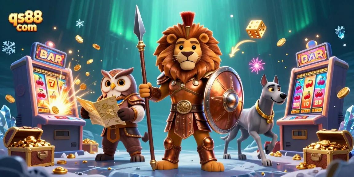 Experience the thrill of winning at qs88 com with dynamic slot machines and lively characters.