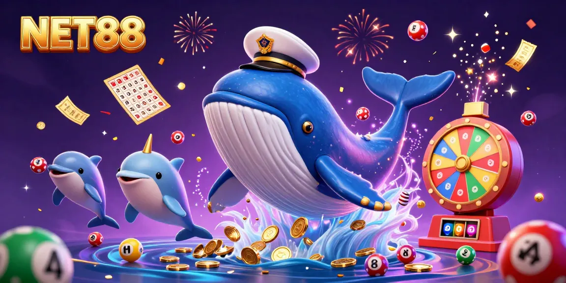 NET88 welcomes you to a vibrant, dynamic scene featuring exciting lottery elements and thrilling casino fun.