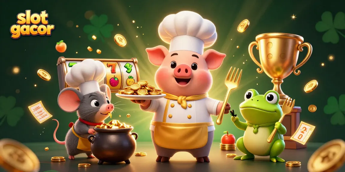 Win jackpots and enjoy thrilling slot gacor experiences with dynamic gold coins and charismatic characters.
