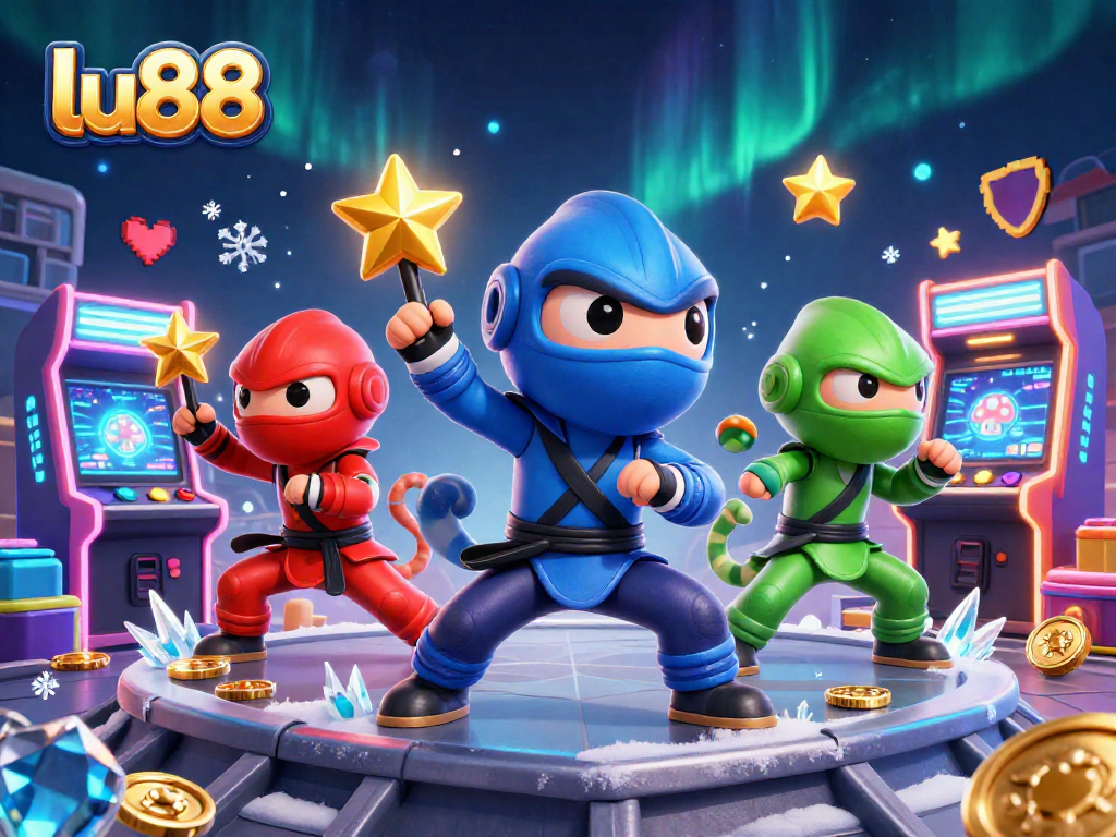 Experience winning strategies at lu88 casino with vibrant characters and dynamic game elements.
