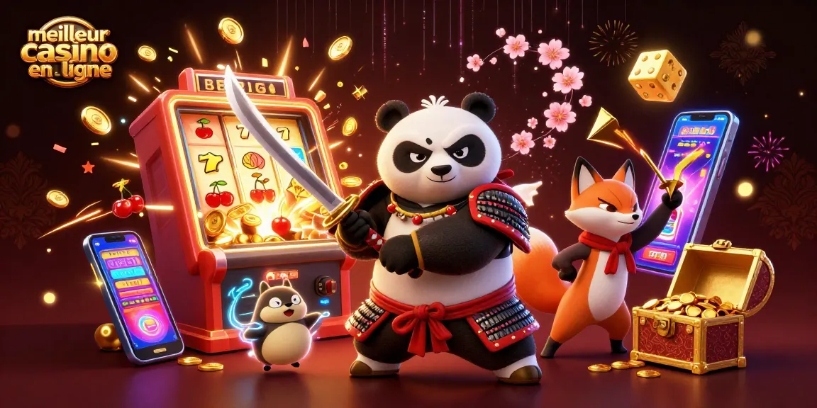 Action intense de joueurs dans le meilleur casino en ligne, avec des personnages animés et des jackpots éclatants.