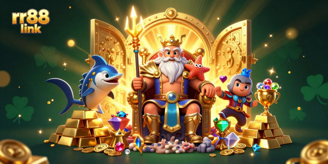 Experience excitement at rr88 link with Neptune and treasures in an enchanting underwater casino.