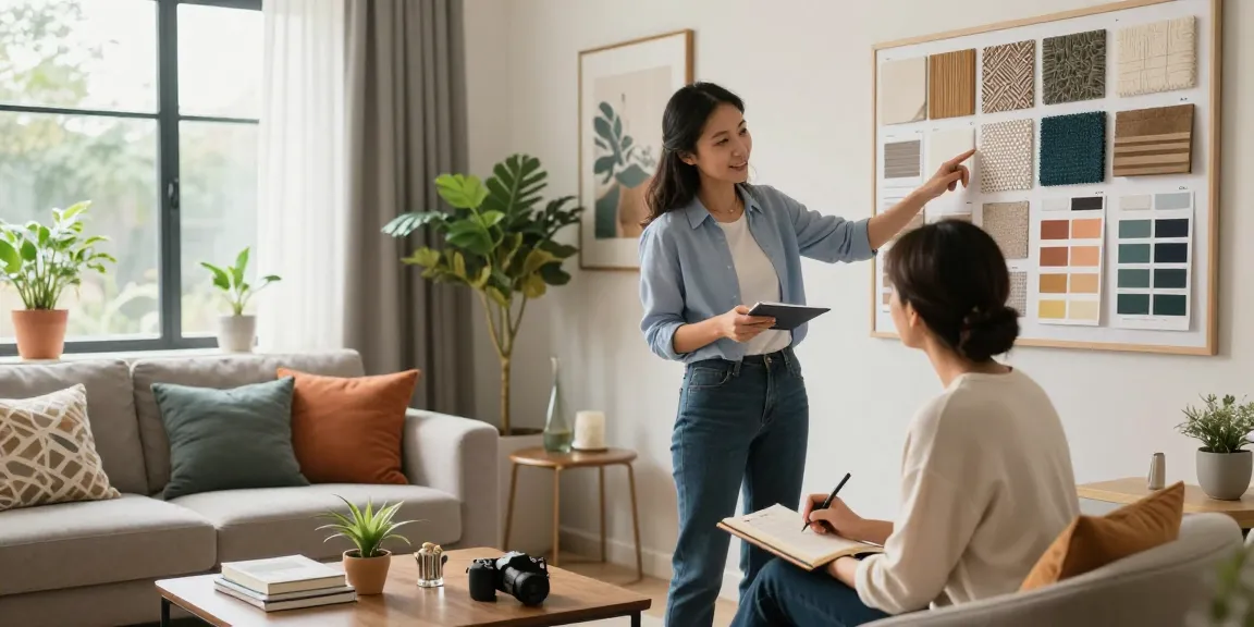 Transformasi rumah dengan layanan Dekorasi Serene GOKIL33, menampilkan desain interior canggih.