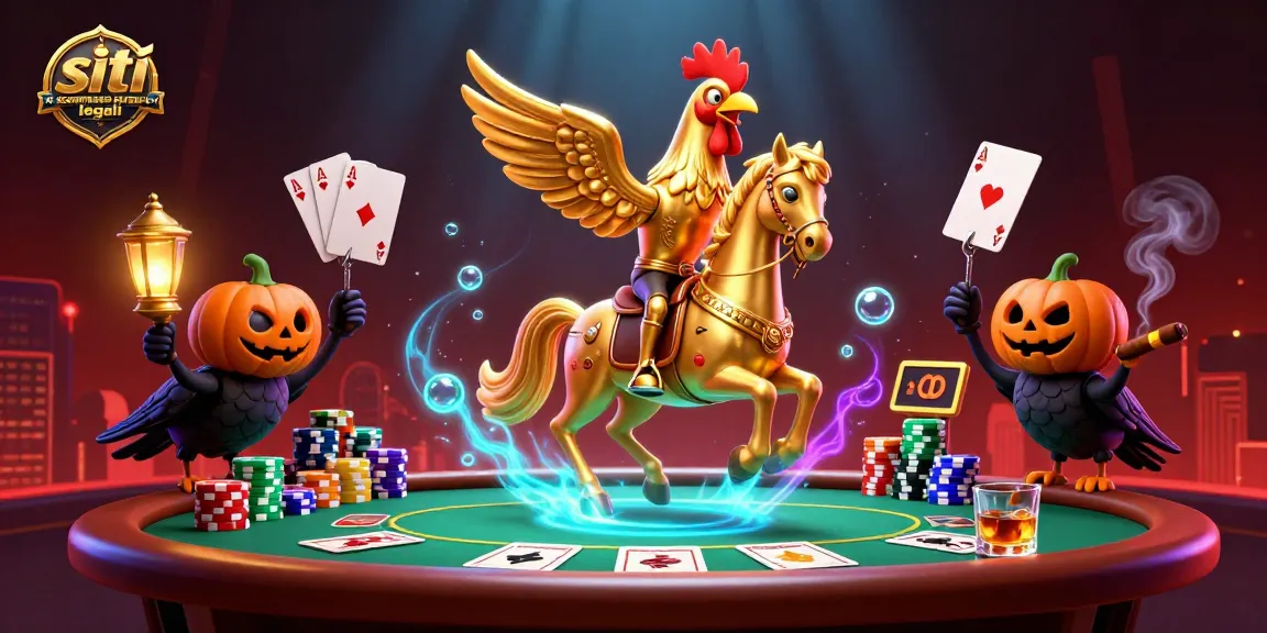 Gioca con i siti scommesse stranieri legali in un casinò notturno vibrante e suggestivo.