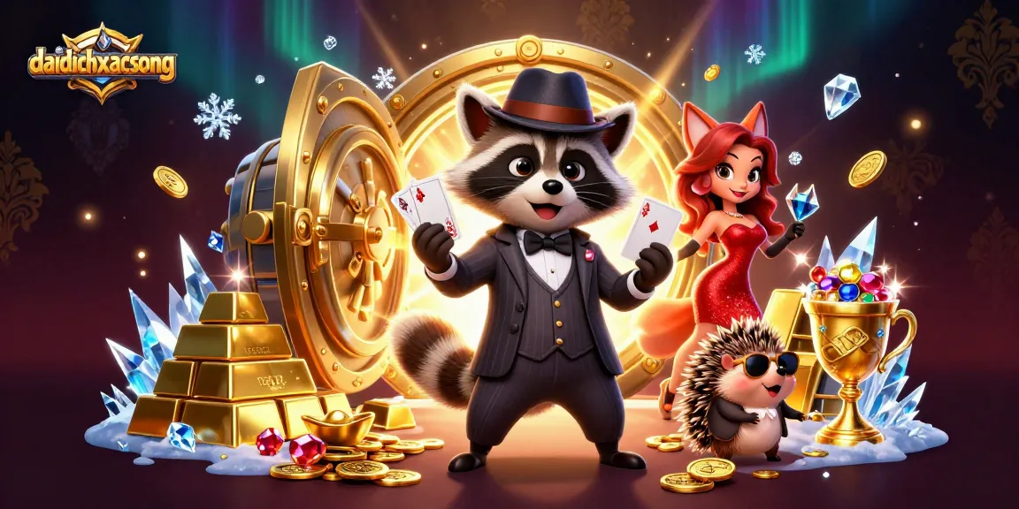 Daidichxacsong engages players with high-stakes action, showcasing a lavish casino scene.