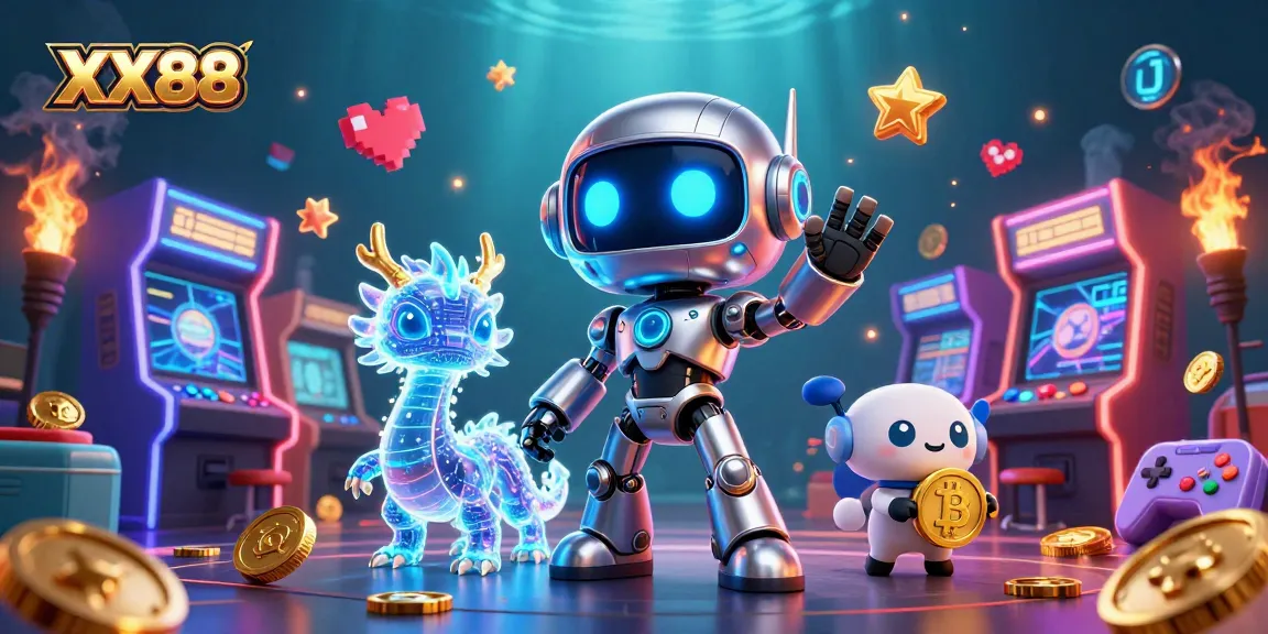 Experience thrilling gameplay and vibrant graphics at XX88 online casino featuring exciting characters and casino elements.