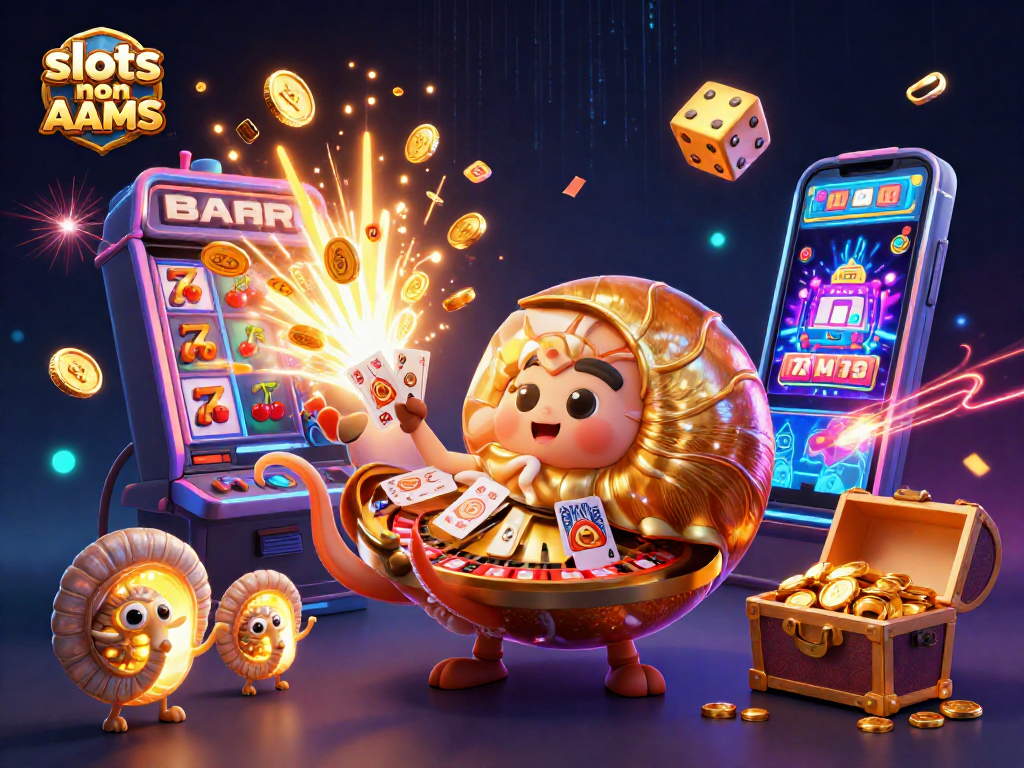 Gioca a 'slots non AAMS' con un nautilus delle meraviglie all'interno di un casino virtuale.
