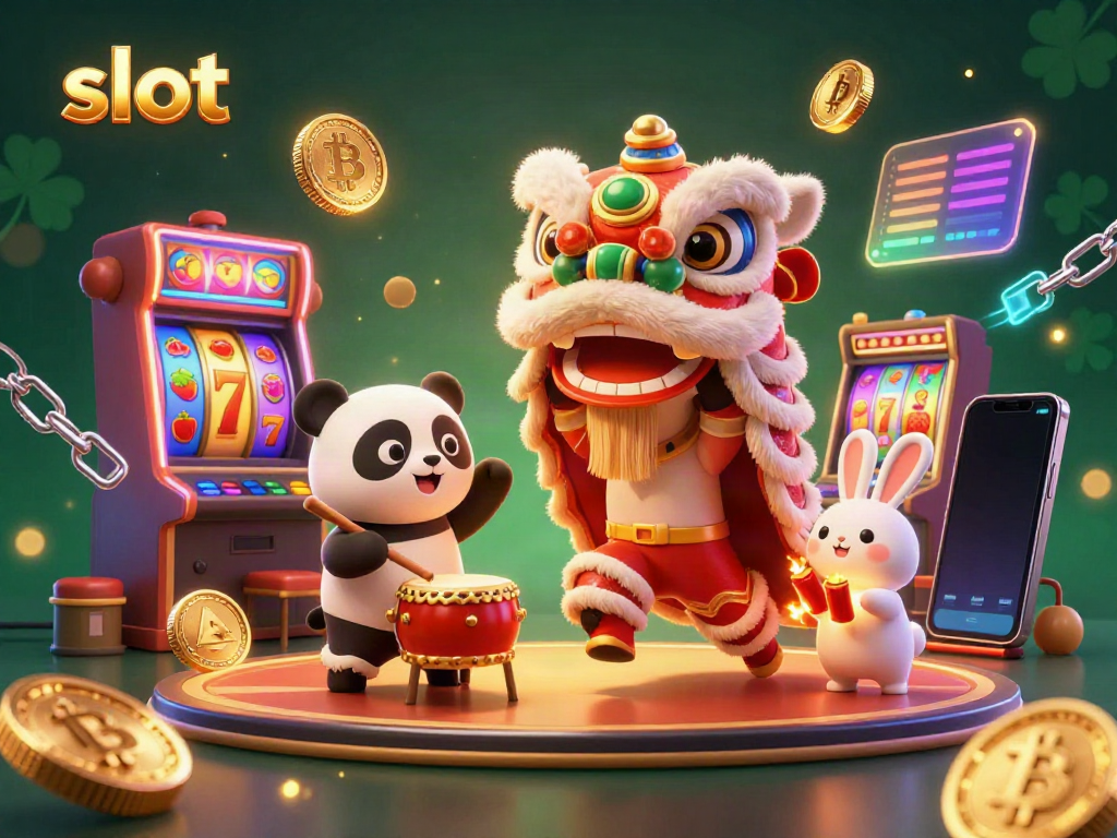 Bermain slot dengan pengalaman seru di WSLOT888, simbol jackpot, dan karakter yang menghibur.