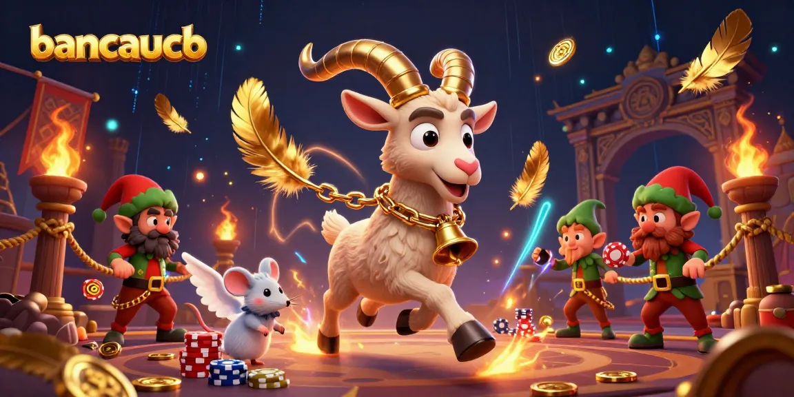Experience the thrilling action of bancaucb as colorful characters engage in a lively casino setting.
