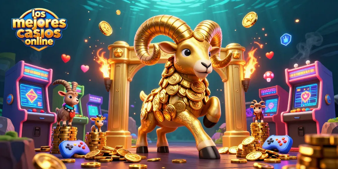 Juega en los mejores casinos online y experimenta la emoción del ram dorado que carga hacia el oro.