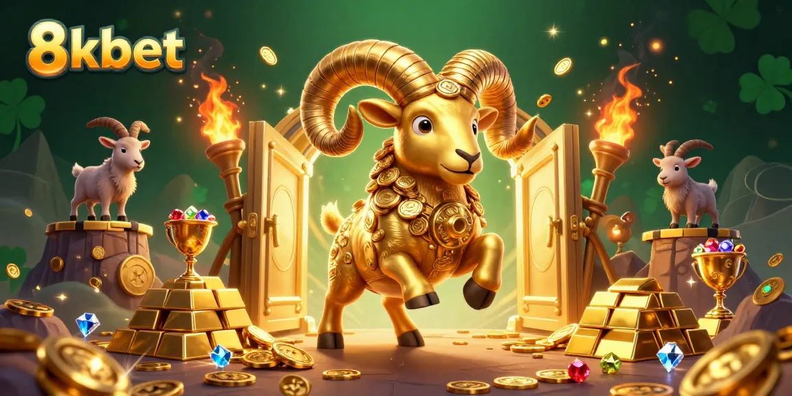 Engage in thrilling gameplay at 8kbet with dynamic elements of gold and treasure.