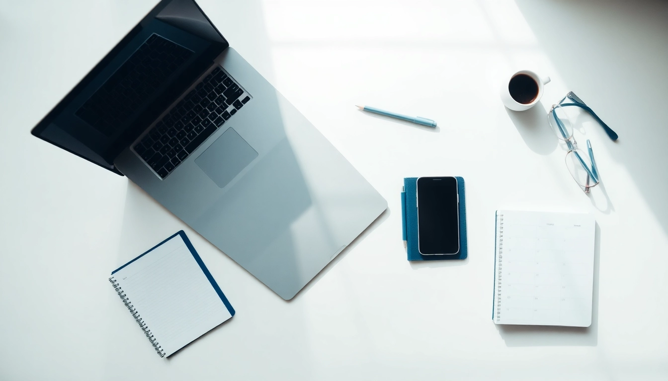 Highlighting a Motion app alternative, a professional workspace emphasizes organization and productivity.