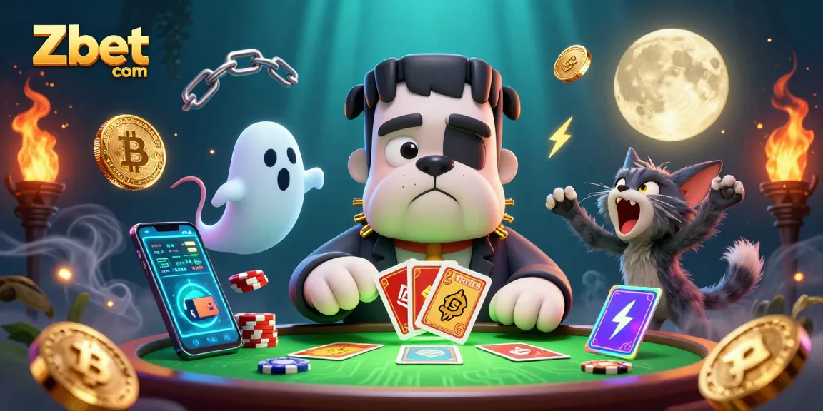 Engage with Zbet com at the vibrant casino, where a spirited Frankenstein bulldog dealer animates the table.
