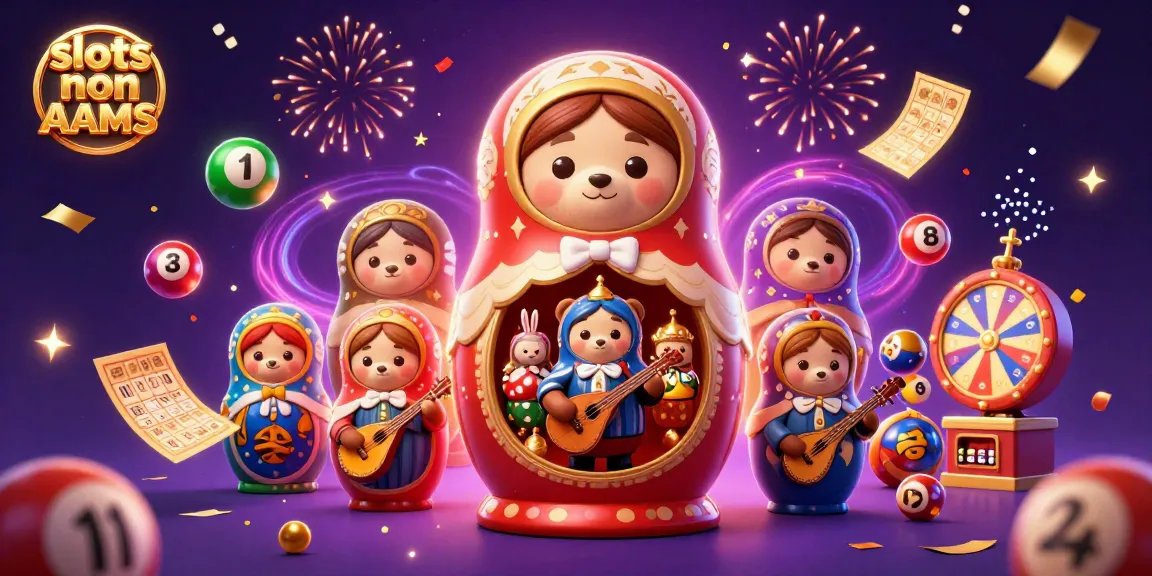 Gioca alle slots non AAMS con entusiasmo, tra orsi e festosi colori, in un casinò virtuale animato