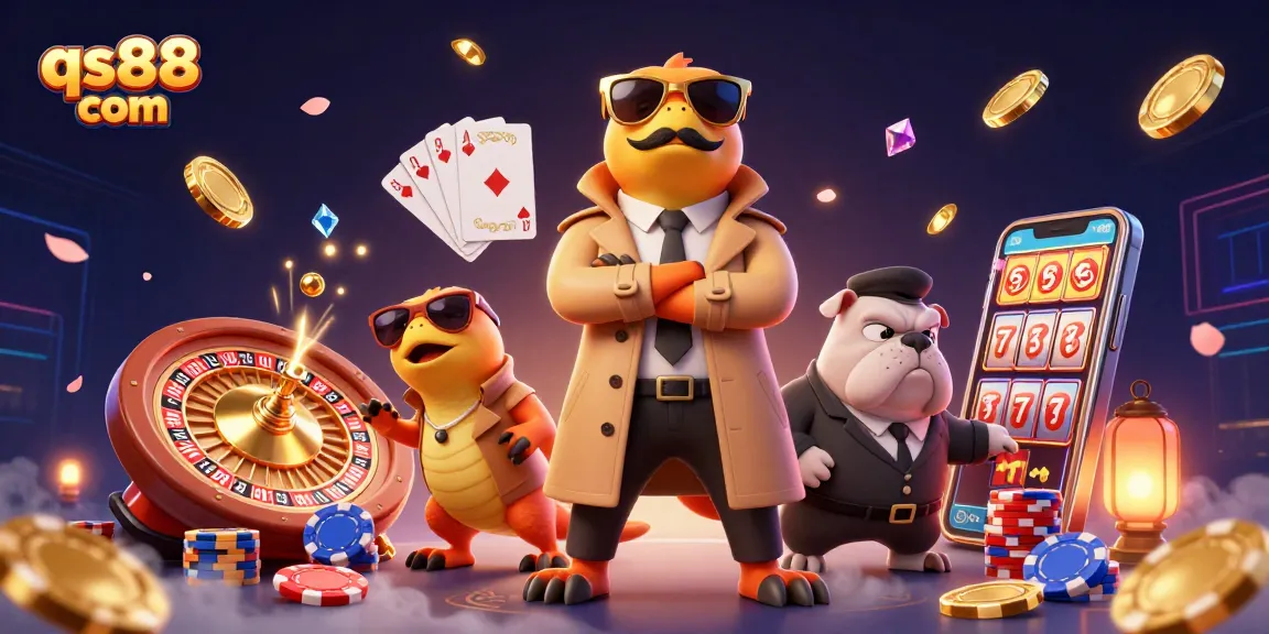 Experience the excitement of qs88 com with immersive gaming in a vibrant casino scene.