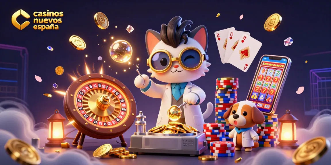 Visualiza los casinos nuevos online en España con emocionantes bonos y juegos innovadores.