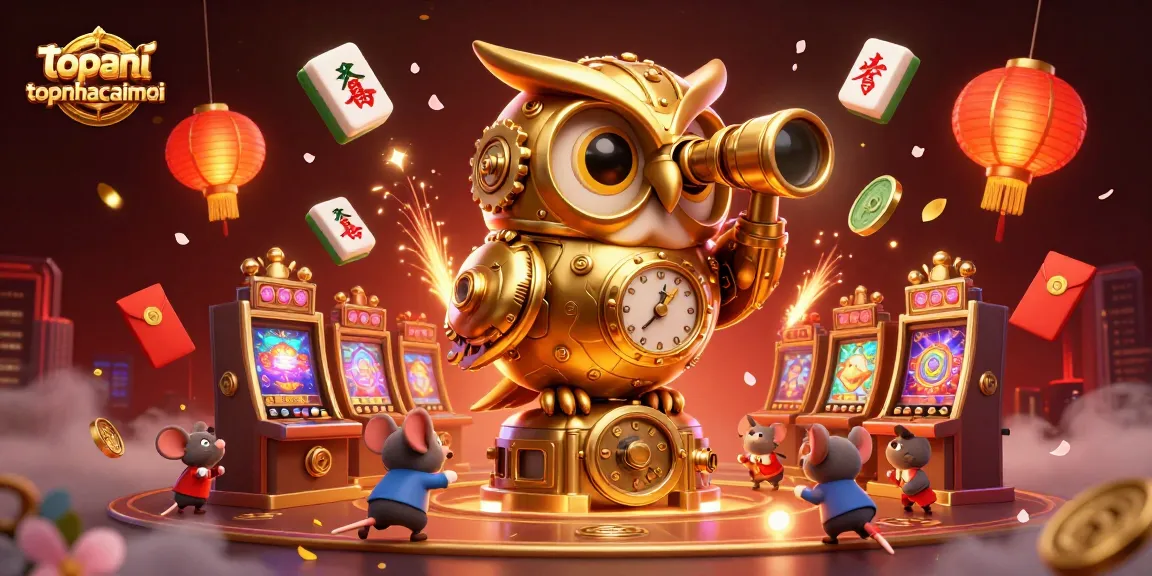 Spin the reels at topnhacaimoi with vibrant slot machines and magical casino elements.