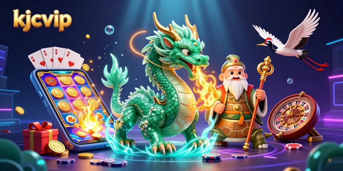 Engage with the thrilling world of kjcvip, where a jade dragon and turtles ignite your gambling dreams!