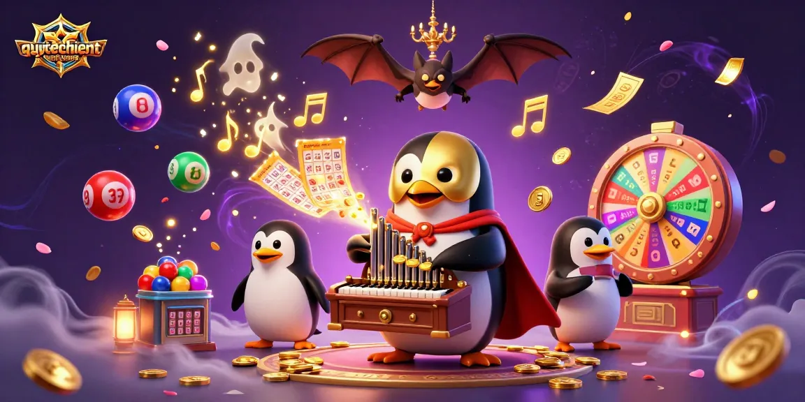 Engage with the thrilling action of quyetchientienthuong as animated characters draw winning lottery prizes.