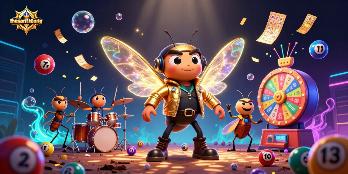 Experience thrilling gameplay at thosantienthuong with vibrant lottery elements and animated characters.
